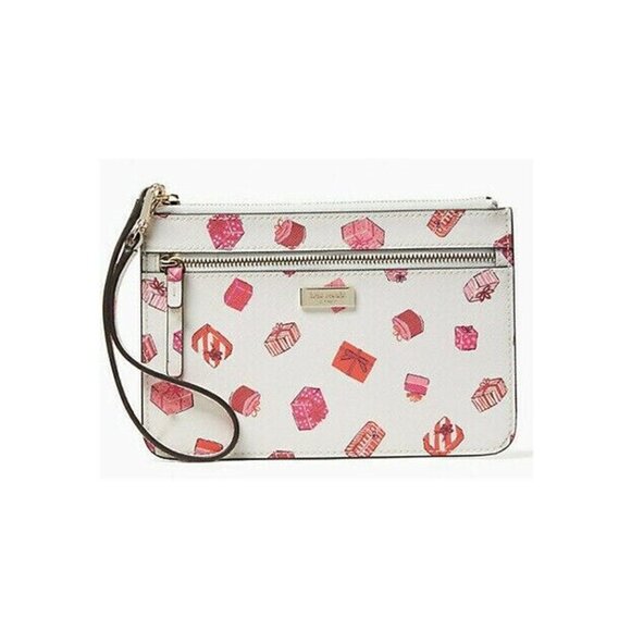 kate spade Handbags - Kate Spade Shore Street Tinie Double Zip Wristlet Wallet Gift Presents Pink Box